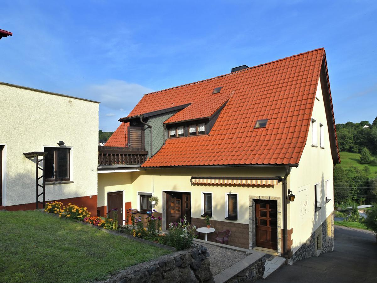 Lovely Holiday Home In The Thuringian Forest With Roof Terrace And Great View Bad Liebenstein Dış mekan fotoğraf